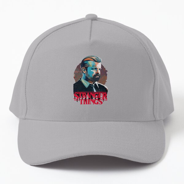 Item preview, STRANGER THINGS, Jim Hopper (grayish green background) designed and sold by bekksa.