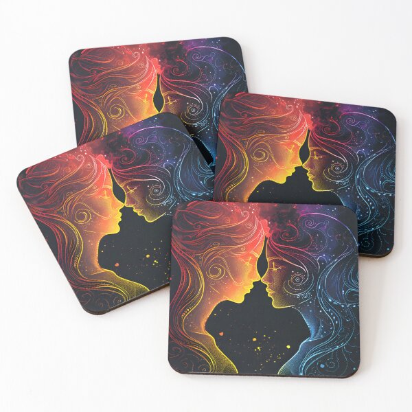 Item preview, cosmic kiss LGBT Lesbian  designed and sold by proudlyparent.
