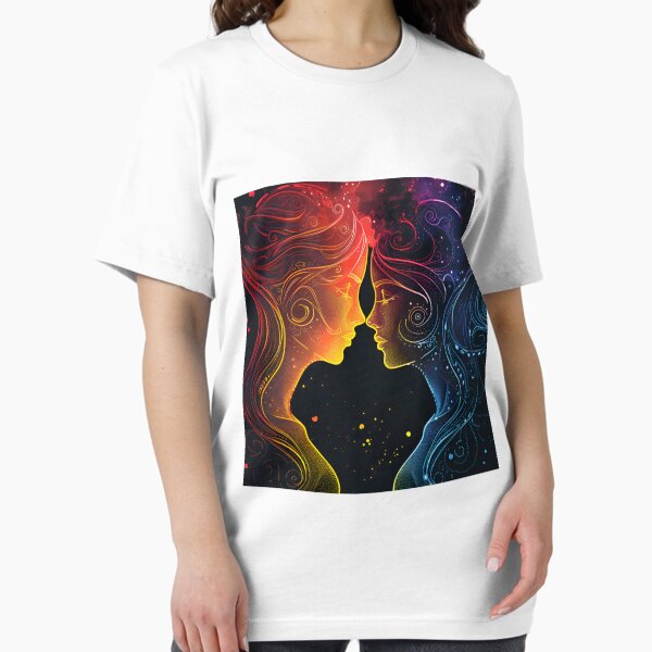 Item preview, cosmic kiss LGBT Lesbian  designed and sold by proudlyparent.