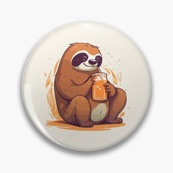Item preview, Cute Sloth Drinking Soda designed and sold by Amir Faysal.