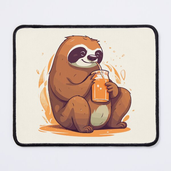 Item preview, Cute Sloth Drinking Soda designed and sold by Amir Faysal.