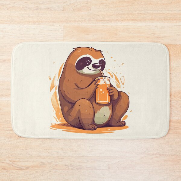 Item preview, Cute Sloth Drinking Soda designed and sold by Amir Faysal.