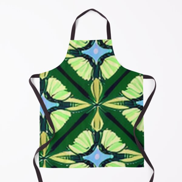 Item preview,  Elegant Seamless Futuristic Green And White Pattern Design designed and sold by mymagicstoreus.
