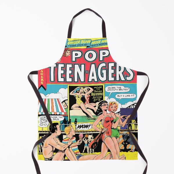 Item preview, Popular Teen-Agers #5 1950 Vintage Comic Book Cover designed and sold by ArchimedesPrime.