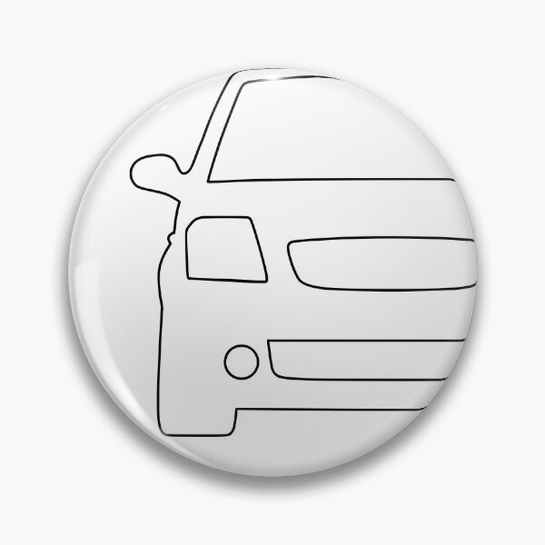 Item preview, Citroen C2 simple black lined designed and sold by EdimDesign.