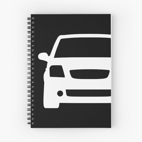 Artikelvorschau, Weiße Silhouette des Citroen C2 entworfen und verkauft von EdimDesign.