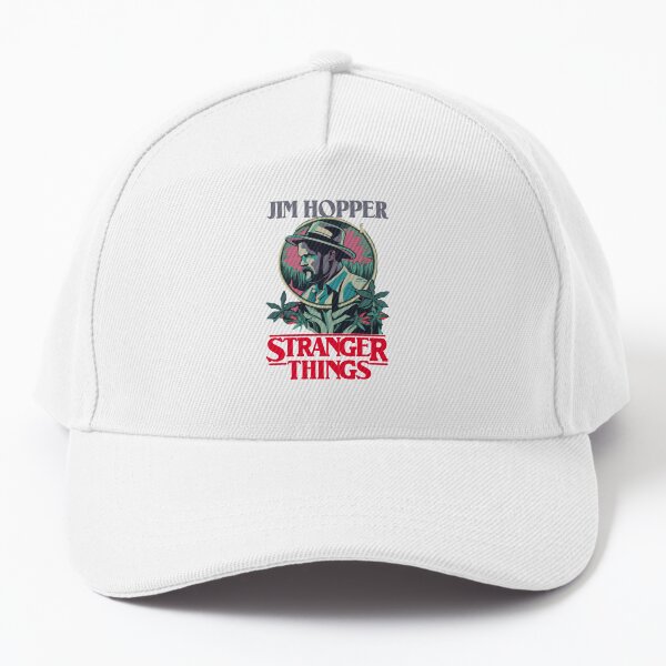 Item preview, STRANGER THINGS, Jim Hopper ( pale cream background) designed and sold by bekksa.