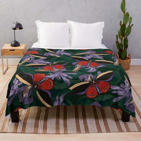 Item preview, Butterfly floral pattern designed and sold by Suzana Djordjevic.
