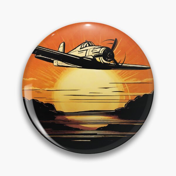 Item preview, Fighter at the Setting Sun Air Combat Intense designed and sold by Aquillashop.