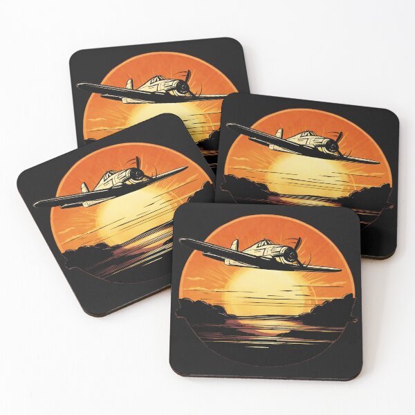Item preview, Fighter at the Setting Sun Air Combat Intense designed and sold by Aquillashop.
