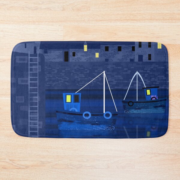 Item preview, Fishing Village at Night designed and sold by Andrew  Hitchen.