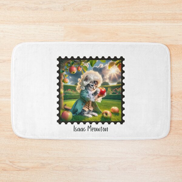 Item preview, Isaac Meowton II designed and sold by Labcoat Legends.