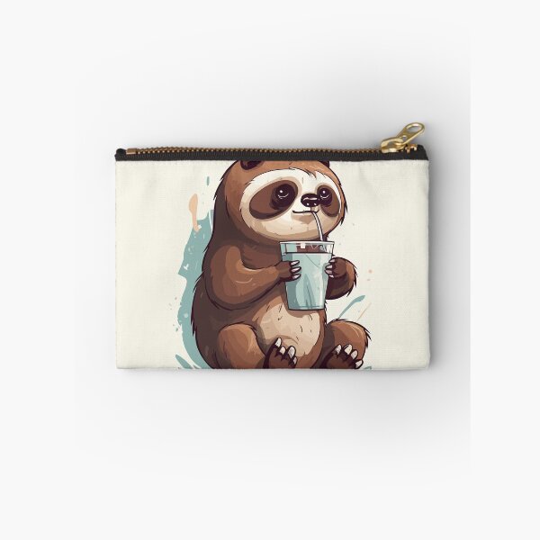 Item preview, Cute Sloth Drinking Soda designed and sold by Amir Faysal.
