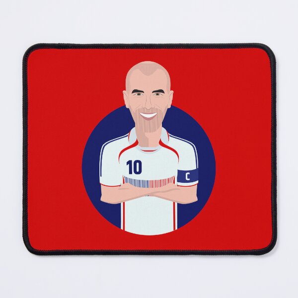 Item preview, Zidane captain of the French national team no. 10 designed and sold by vectorlove.