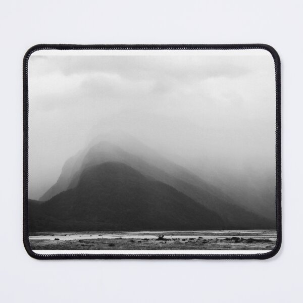 Item preview, Mystical Mountains: Black and White Beauty in New Zealand Mist designed and sold by InbalTurShalom.