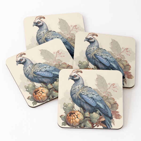 Item preview, Artichoke Bird #8 - Vintage Farmhouse Birds Collection designed and sold by RuralChicbyO.