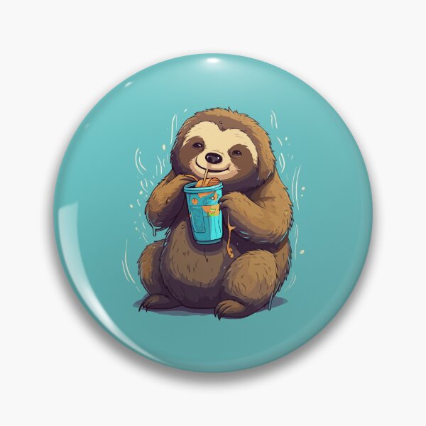 Item preview, Cute Sloth Drinking Soda designed and sold by Amir Faysal.