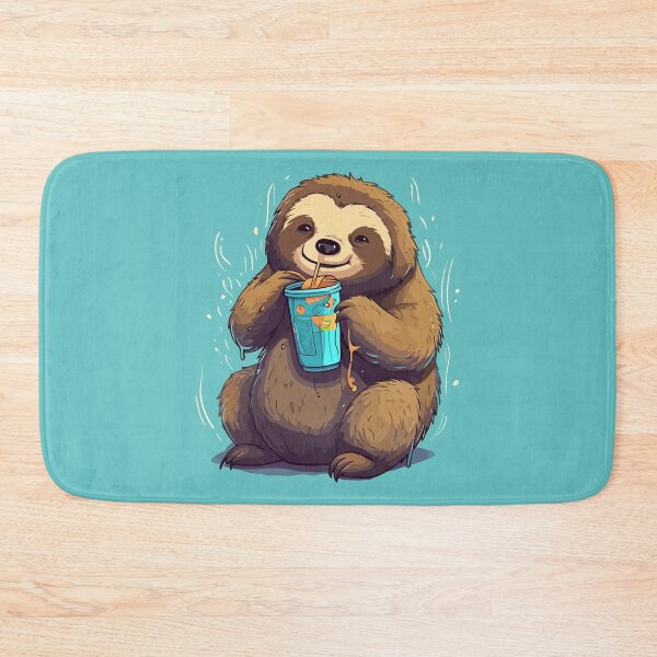 Item preview, Cute Sloth Drinking Soda designed and sold by Amir Faysal.