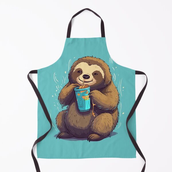 Item preview, Cute Sloth Drinking Soda designed and sold by Amir Faysal.