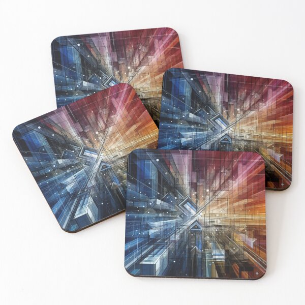 Item preview, Space Geometry: Three-Dimensional Progression designed and sold by Lyavalio.