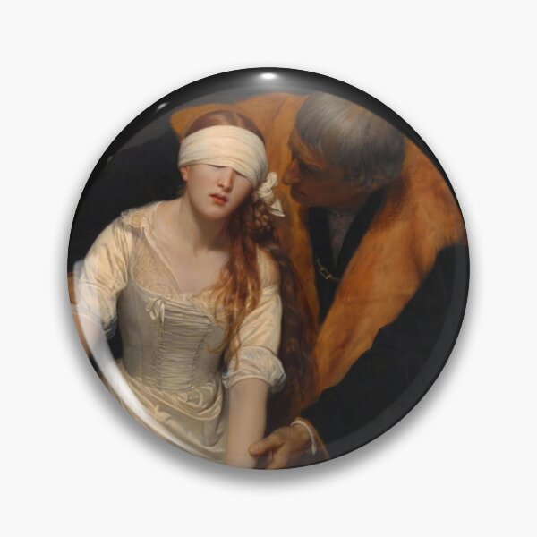 Item preview, Art History Painting - "Lady Jane Grey" by Delaroche (1833 - Circle) designed and sold by Luna Pendleton.