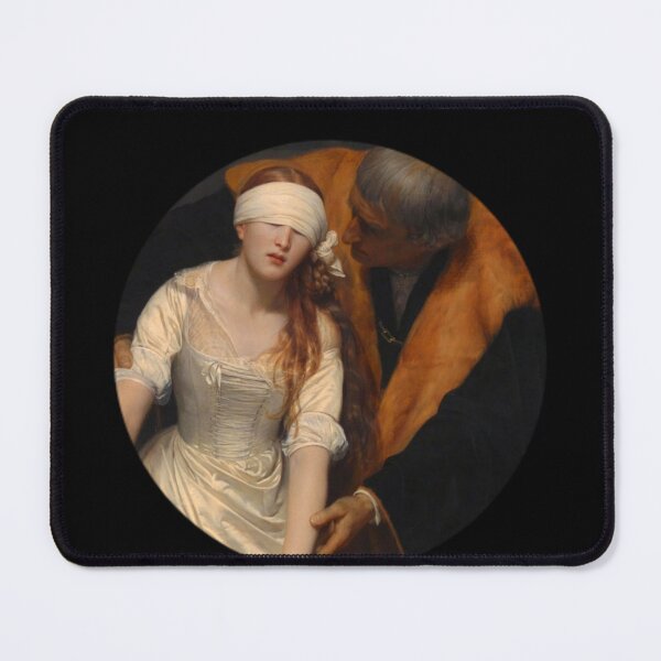 Item preview, Art History Painting - "Lady Jane Grey" by Delaroche (1833 - Circle) designed and sold by Luna Pendleton.