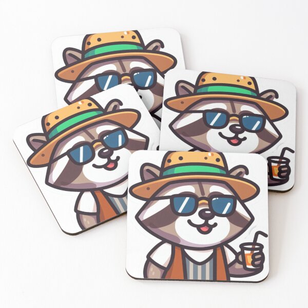 Item preview, Summer trash panda designed and sold by Kasta1989.