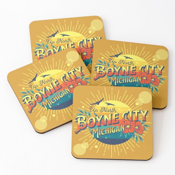 Item preview, Boyne City, Michigan designed and sold by StonegateArt.