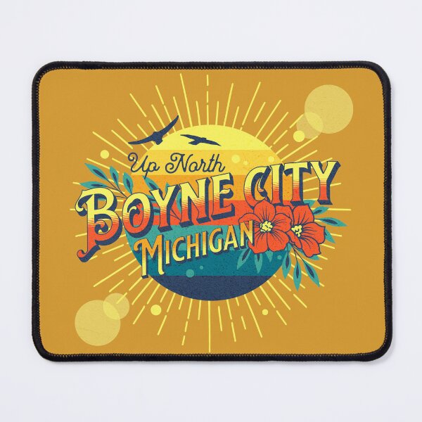 Item preview, Boyne City, Michigan designed and sold by StonegateArt.
