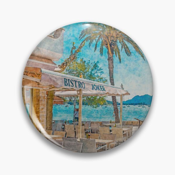 Item preview, Joker Restaurant Puerto Pollensa Mallorca designed and sold by GG WALL ART.