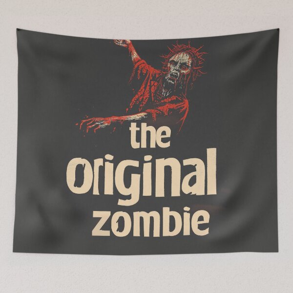 Item preview, Zombie Jesus - The original Zombie, Funny Easter Atheist Joke Internet Meme designed and sold by PrintShangri-La.