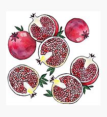 Pomegranate fruit Photographic Print