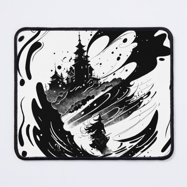 Item preview, ink scribble - mage castle designed and sold by Drawersofdraw.