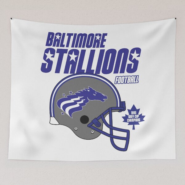 Item preview, Baltimore Stallions Football designed and sold by TeeArcade84.