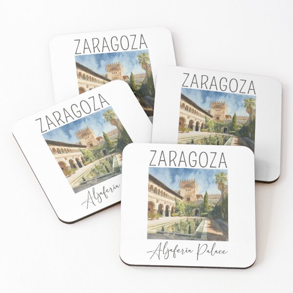 Item preview, Watercolor Design of Zaragoza - Spain designed and sold by Sketch-Shack.