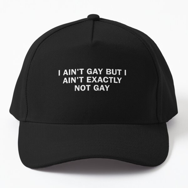 Aperçu de l'œuvre Je ne suis pas gay, mais je ne suis pas vraiment gay. Bisexuel drôle, mème viral humour lgbt créée et vendue par SillyMerchant.