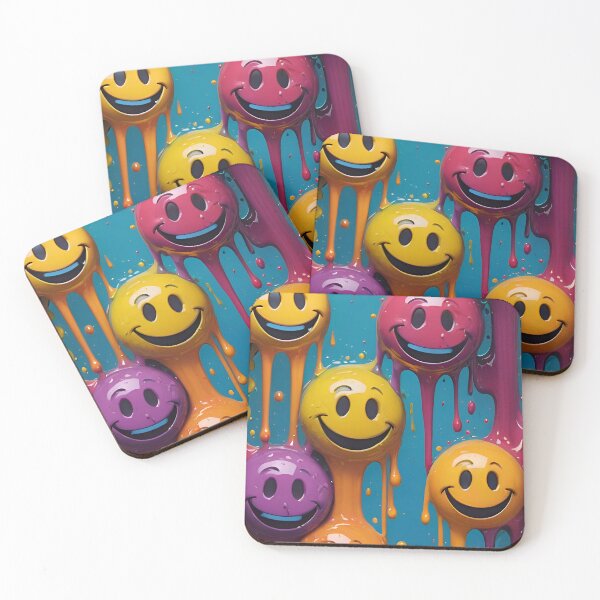 Item preview, Funny Smiley Face Pattern designed and sold by TheArtOfPat.