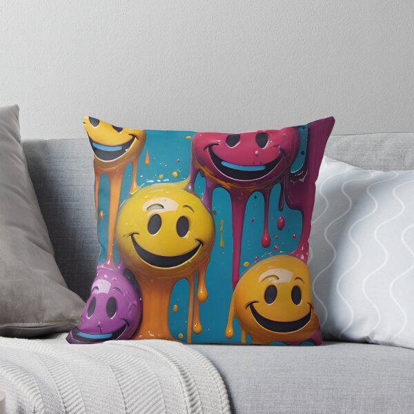 Item preview, Funny Smiley Face Pattern designed and sold by TheArtOfPat.