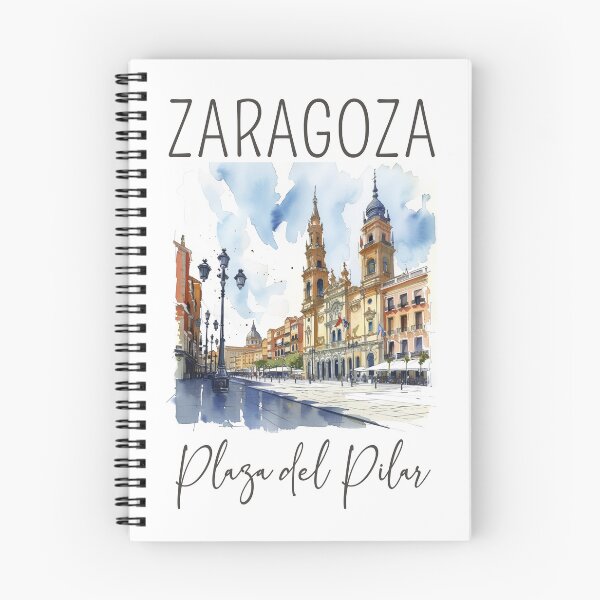 Item preview, Watercolor Design of Zaragoza - Spain designed and sold by Sketch-Shack.