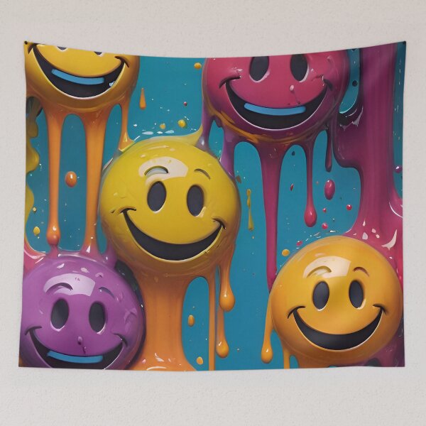 Item preview, Funny Smiley Face Pattern designed and sold by TheArtOfPat.