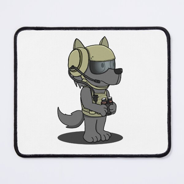 Item preview, Tank Commander Wolf designed and sold by DoomBot NYC.