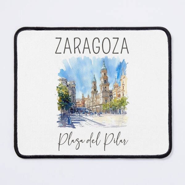 Item preview, Watercolor Design of Zaragoza - Spain designed and sold by Sketch-Shack.