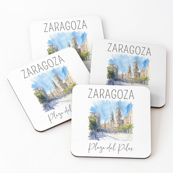 Item preview, Watercolor Design of Zaragoza - Spain designed and sold by Sketch-Shack.