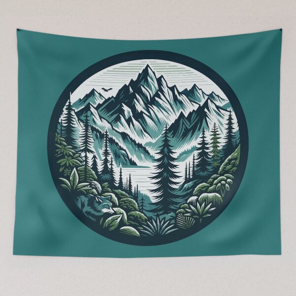 Item preview, Emerald Wilderness: Olympic National Park designed and sold by Granola Souls.