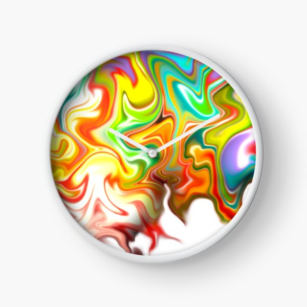 Item preview, Acid Trip, digital fluid pour, abstract pastel rainbow designed and sold by MayGreenAbgrall.