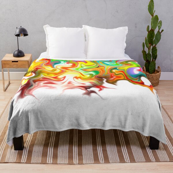 Item preview, Acid Trip, digital fluid pour, abstract pastel rainbow designed and sold by MayGreenAbgrall.