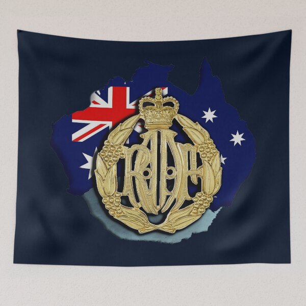 Artikelvorschau, AUSTRALISCHES RAAF-LAND UND ABZEICHEN entworfen und verkauft von THE AMERICAN TEEVANGELIST.