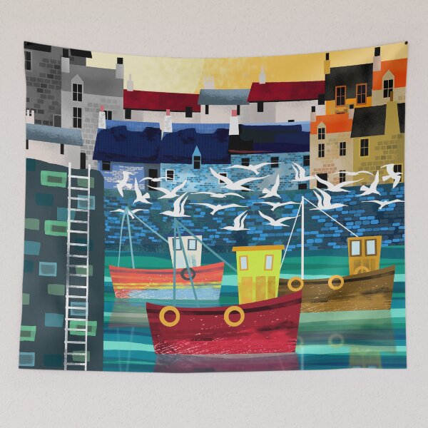 Item preview, Fishing Village  designed and sold by Andrew  Hitchen.