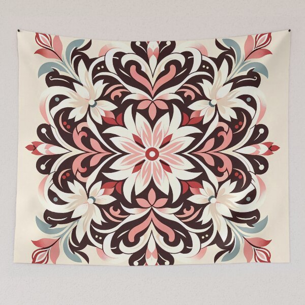 Item preview, Victorian Flourish - Serene Floral Majesty designed and sold by JH Pleasant.