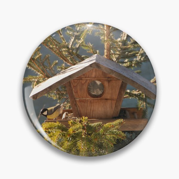 Item preview, Great Tit at the Birdhouse designed and sold by CheekyChameleon.